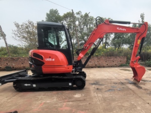 Utilisé pour la mini-excavatrice U55-4 |   Pompe hydraulique KYB d'occasion pour pelle sur chenilles 5 tonnes, moteur de creusement haute performance, boîte de vitesses, moteur, PLC - Product Image 3