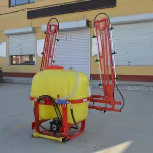 Pulverizador de pluma plegable con barra de pulverización de 10m y tanque químico para uso en tractor agrícola - Product Image 1