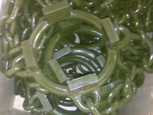 Cadenas de Nieve Multianillo de Acero Soldado para Neumáticos de Tractores Forestales, Cadenas Antideslizantes para Neumáticos de Vehículos 35.5 32 S - Product Image 2