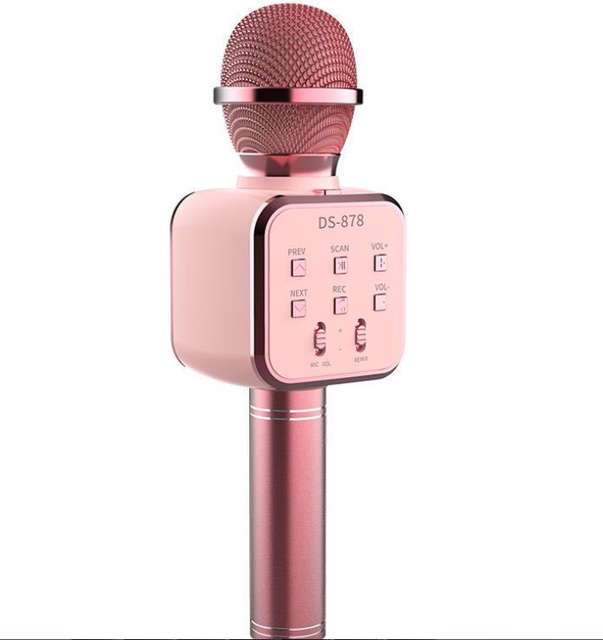 Wireless  Speaker Handheld Microphone Karaoke Mic Music Player Singing Recorder KTV Microphone