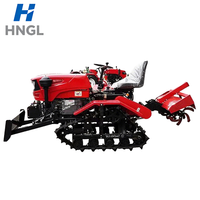 Tractor Oruga para Implementación Agrícola con Mini Sistema de Cultivo, Opción Ecológica para Campos Agrícolas