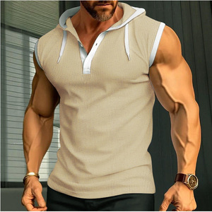 Nueva camiseta polo de verano, comercio electrónico transfronterizo, estilo europeo y americano, entrenamiento muscular, secado rápido y - Product Image 5
