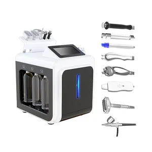 2024 Hot Sale14 en 1 Hydra Beauty Analyseur de peau Machine Facial Oxygen Jet Peeling Dermabrasion Device