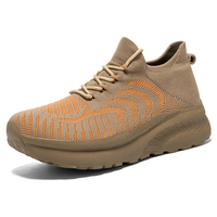 Chaussures de course en maille respirante personnalisées avec logo pour hommes et femmes, baskets élégantes et confortables avec semelle amortissante pour un usage décontracté et actif
