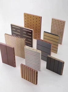 Geperforeerd Houten Paneel Diy, Multi-Color Akoestische Decoratieve Tegels Voor Muur En Plafond - Product Image 6