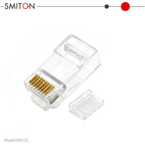 Venta caliente RJ45 CAT 6 8P8C Enchufe modular con barra de carga - Product Image 5