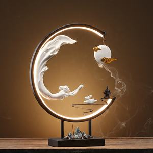 Lampe aromatique Chang'e volant vers la lune, ornement pour meuble TV, <span class=keywords><strong>table</strong></span> <span class=keywords><strong>basse</strong></span>, salon, décoration de cave à vin - Product Image 1