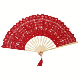 <span class=keywords><strong>Abanico</strong></span> <span class=keywords><strong>de</strong></span> Encaje Colorido <span class=keywords><strong>de</strong></span> 27 cm, <span class=keywords><strong>Abanico</strong></span> <span class=keywords><strong>de</strong></span> Encaje Personalizado con Varillas <span class=keywords><strong>de</strong></span> Bambú para Decoración <span class=keywords><strong>de</strong></span> Bodas, Bailes y Fiestas - Product Image 3