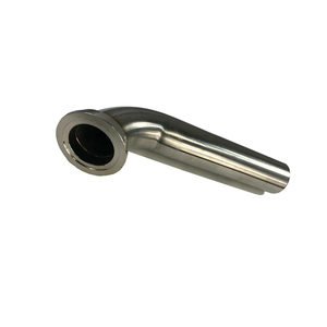 شفة أنبوب تفريغ SS201 90DEG لنطاق V وmvr 44 من <span class=keywords><strong>Wastegate</strong></span>