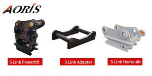 Attache rapide <span class=keywords><strong>hydraulique</strong></span> manuelle AORIS Low Height S40 S45 S60 pour excavatrice - Product Image 5