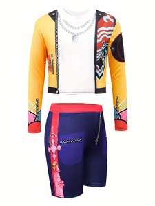 ชุดคอสเพลย์ K-POP Demon Hunters ลูมิ มิรา สำหรับผู้หญิง ทำจากโพลีเอสเตอร์ เหมาะสำหรับการแสดงและงานคาร์นิวัล - Product Image 4