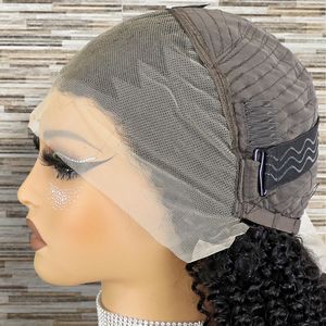 วิกผมเวียดนามแบบ Super Double Drawn Virgin Raw Hair  พร้อมเชือกผูกด้านหน้า  ไม่ต้องใช้กาว  <span class=keywords><strong>ผม</strong></span>แท้แบบพม่า  ลอนธรรมชาติ  HD สำหรับวิกผม - Product Image 4