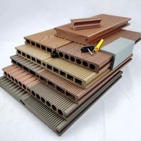 Tarima de Exterior de WPC Compuesto, con Diseño 3D en Relieve, Coextruido, Impermeable, con Aspecto de Madera, para Jardín, Parque
