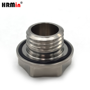 Hrmin ביצועים גבוהים מנוע אוטומטי חלקים כסף צבע אופנוע gr.5 ציוד טיטניום ציוד שמן מיכל כובע הברגה הברגה - Product Image 2