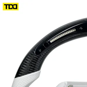 Volant intelligent personnalisé en fibre de carbone TDD avec LED pour Lexus LC500 - Product Image 3