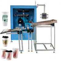 Nouvelle machine de sérigraphie multi-couleurs entièrement automatique, imprimante à séchage UV haute vitesse pour gobelets et étiquettes, 8 postes, 4000 PC/h