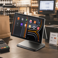 Terminal de point de vente Android SUNMI D3 Pro avec écran tactile capacitif 10 points, paiement sans contact en option, affichage client, système POS