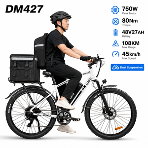 Vélo de livraison électrique DM427 48V27AH 750W Pneu 27,5 pouces Autonomie 108 km Vélo de montagne électrique Vélo tout-terrain électrique 72V 60V - Product Image 1
