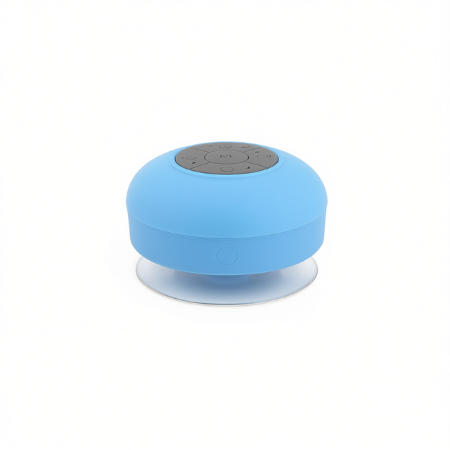 On Teck Sa De Cv Suction Cup Mini Speaker Bluetooth 5.0 IPX7 Waterproof Portable Audio For Home Bathroom Travel