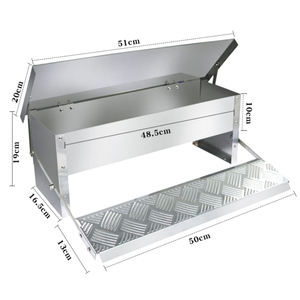 Stainless Steel Feeding Trough Poultry Farm Equipment Chicken Pheasant <strong>Duck</strong> <strong>Feeder</strong> - Product Image 5