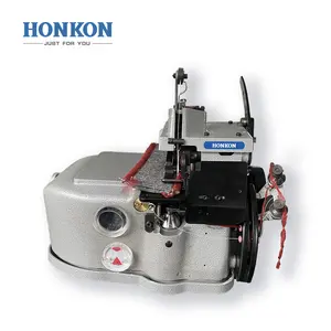 HONKON-máquina de coser Overlock de borde para alfombra Industrial, HK-2502, 5,5mm, espesor máximo de costura, gran oferta