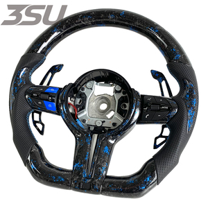 Volante Deportivo de Fibra de Carbono y Cuero para <span class=keywords><strong>BMW</strong></span> F30 F10 F21 F22 F15 F16 F45 F32 E70 E90, Estilo Deportivo, Interior de Auto, 2018-2024 - Product Image 2