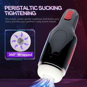 Masturbador Masculino Eléctrico Automático Realista de 5 Velocidades con Succión, 10 Modos de Vibración, Copa de Masturbación Inteligente con Textura Suave - Product Image 2