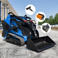 Livraison Gratuite Chargeuse compacte FULCORE avec système hydraulique fermé et pompe à double piston pour le défrichement des terrains