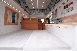Camping-car chinois abordable et très vendu avec toit relevable pour la vie en pleine nature et les voyages - Product Image 4
