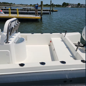 Barco de Pesca de Fibra de Vidrio de 7.9m (26 pies) con Consola Central, Embarcación Profesional para Pesca Deportiva en Alta Mar con T-Top en Venta - Product Image 6