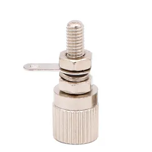 Kwaliteit 4Mm Brass Binding Post Naar 4Mm Vrouwelijke Jack Connector