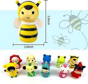 Juego <span class=keywords><strong>de</strong></span> <span class=keywords><strong>Marionetas</strong></span> <span class=keywords><strong>de</strong></span> Dedo, Juguetes <span class=keywords><strong>de</strong></span> Manos Pequeñas para Niños Pequeños, <span class=keywords><strong>Marionetas</strong></span> <span class=keywords><strong>de</strong></span> Dedo <span class=keywords><strong>de</strong></span> Goma Coloridas - Product Image 3