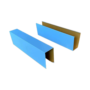 耐火クラスアルミニウム合金長方形の天井カスタムカラーホテル天井グリッド用防湿防止芸術デザイン - Product Image 6