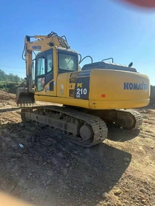 KOMATSU PC210-Excavatrice sur chenilles d'origine japonaise 21 tonnes, chenille, chenille, chenille utilisée KOMATSU, PC210-10 PC210-8 PC210LC - Product Image 2