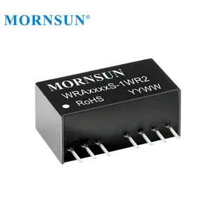 用于工业控制医疗电源的Mornsun WRA4815S-1WR2降压DC DC转换器36V-75V 48V 24V 36v至15V