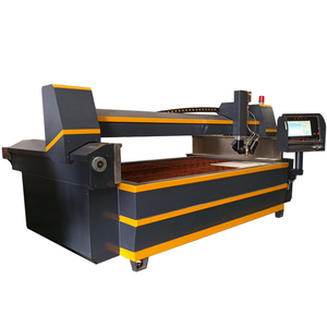 Coupe-carreaux CNC automatique à grande vitesse Fournisseur de machines de <span class=keywords><strong>d</strong></span>écoupe au <span class=keywords><strong>jet</strong></span> <span class=keywords><strong>d</strong></span>'<span class=keywords><strong>eau</strong></span> en pierre de granit portable avec certifications CE - Product Image 1
