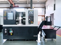 Siemens contrôlé 2 axes lit oblique à usage moyen CNC centre de tournage HT300 WF-NT200L tour robuste Machine 380V tension