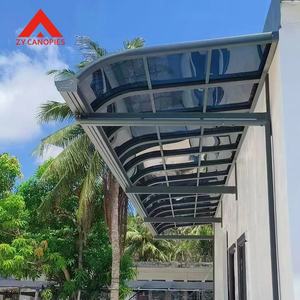 <span class=keywords><strong>Precio</strong></span> de fábrica Aluminio Impermeable UV Toldo resistente Policarbonato Techo Terraza Toldo de esquina - Product Image 1