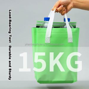 Non Woven Aluminum Foil Cooler <b>Bag</b> Small Takeaway Cold and <b>Hot</b> Drinks Coffee Food Delivery Disposable Thermal Insulated <b>Bag</b> - Product Image 3