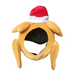 C1775 topi Thanksgiving bentuk Turki lucu menyenangkan baru untuk gaun alat peraga Cosplay pesta topi Turki anak-anak menyenangkan