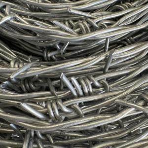 Kawat berduri perlindungan tinggi, 4 titik pagar berduri 16 Gauge(<span class=keywords><strong>1.6mm</strong></span>), kawat berduri untuk pagar, rumah, pertanian, Taman - Product Image 2