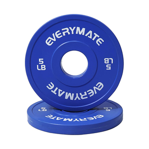 Placas <span class=keywords><strong>de</strong></span> peso fraccional 1.25LB 2.5LB 5LB 10LB Set Placas <span class=keywords><strong>de</strong></span> parachoques para entrenamiento cruzado Placa <span class=keywords><strong>de</strong></span> peso <span class=keywords><strong>de</strong></span> parachoques - Product Image 3