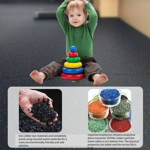 BM بيع المصنع مباشرة الثقيلة المطاط صالة الألعاب الرياضية حصيرة الأرضيات الواقية للاستخدام صالة الألعاب الرياضية - Product Image 3