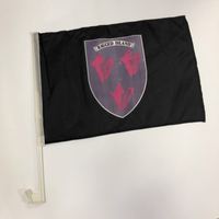 Logo personnalisé agitant la main des drapeaux mini drapeau à damier drapeau de course automobile