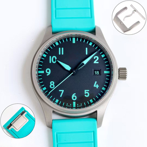 Reloj Hombre Luminous Sapphire 300M Waterproof Emerald Green Luminous <b>Black</b> Dial Green Rubber Band Men Luxury Mechanical <b>Watch</b> - Product Image 1