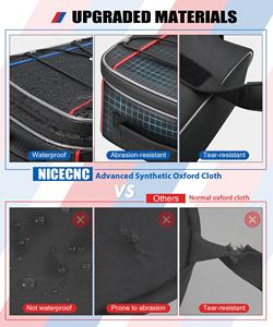 NiceCNC moto <span class=keywords><strong>Top</strong></span> <span class=keywords><strong>Case</strong></span> sac extensible <span class=keywords><strong>Top</strong></span> Box sac de toit pour <span class=keywords><strong>BMW</strong></span> F850GS R1250GS ADV R GS 1200 - Product Image 3
