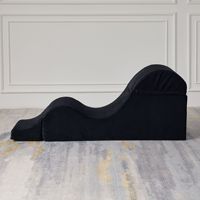 Sillón Multifuncional Deportivo y de Entretenimiento Tipo S, Sofá Cama Chaise Longue para Hotel, Silla de Yoga Ondulada con Función Compresible