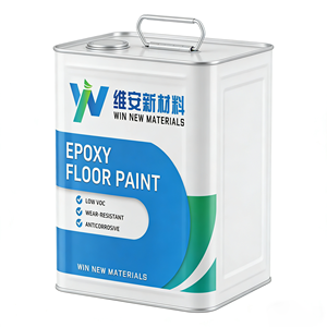 Peinture époxy auto-nivelante <span class=keywords><strong>haute</strong></span> résistance C18H20O3 pour sols d'usine, garages, entrepôts et bureaux - Product Image 2