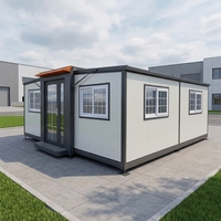 Maison préfabriquée en conteneur, cabane modulaire portable, toit plat, toit en pente, toit à deux niveaux pour habitation ou bureau