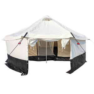 Union <strong>Refugee</strong> OEM Factory Supply Canvas 12 Person Disaster Family Emergency <strong>Tent</strong> for Outdoor Shelter Relief Palatka - Product Image 1